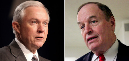 Senators Jeff Sessions (Left) and Richard Shelby (Right)