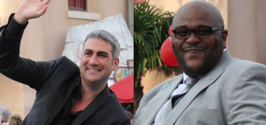Alabama natives and American Idol winners Taylor Hicks (left) and Ruben Studdard (right)