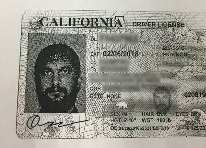 fake drivers license template washington