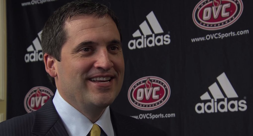 Murray State head men's basketball coach Steve Prohm speaks at 2015 OVC Media Day (Photo: YouTube)