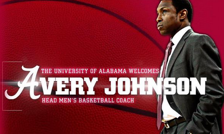 Avery Johnson is Alabama's new basketball coach. (Photo via UA Athletics)