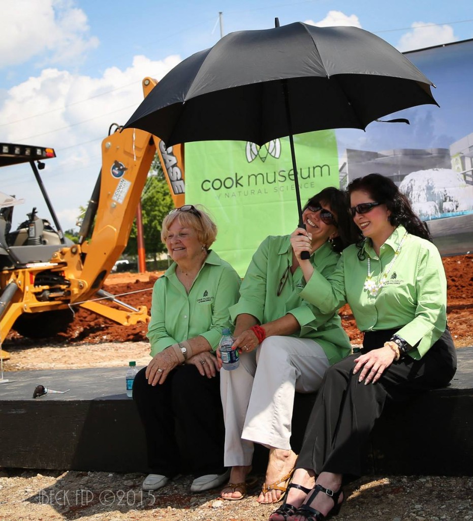 Cook Natural Science Museum groundbreaking (photo c/o Cook's and Freedom Light Productions)