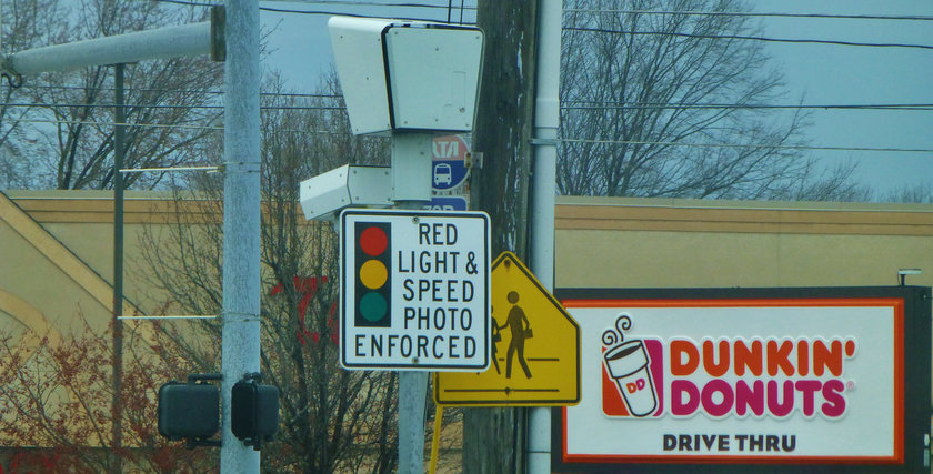 red light camera tickets unconstitutional