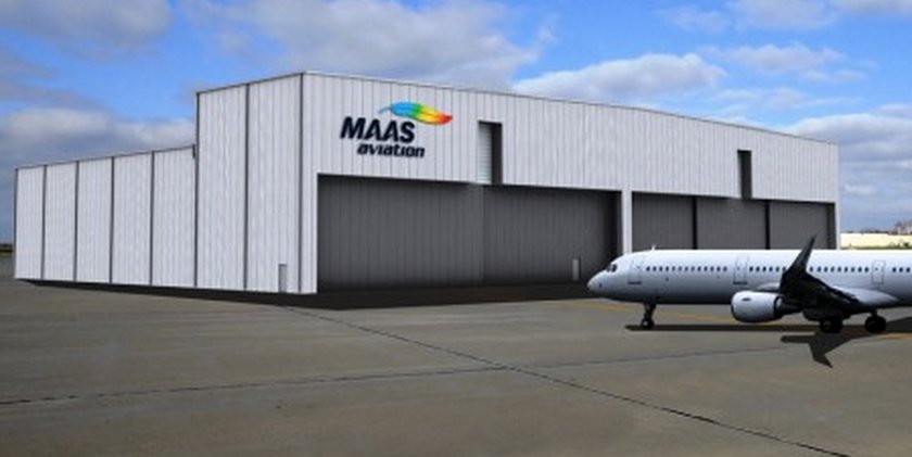 MAAS Aviation is investing $13 million and creating 52 jobs with a second paint facility at Mobile Aeroplex at Brookley. (contributed) 