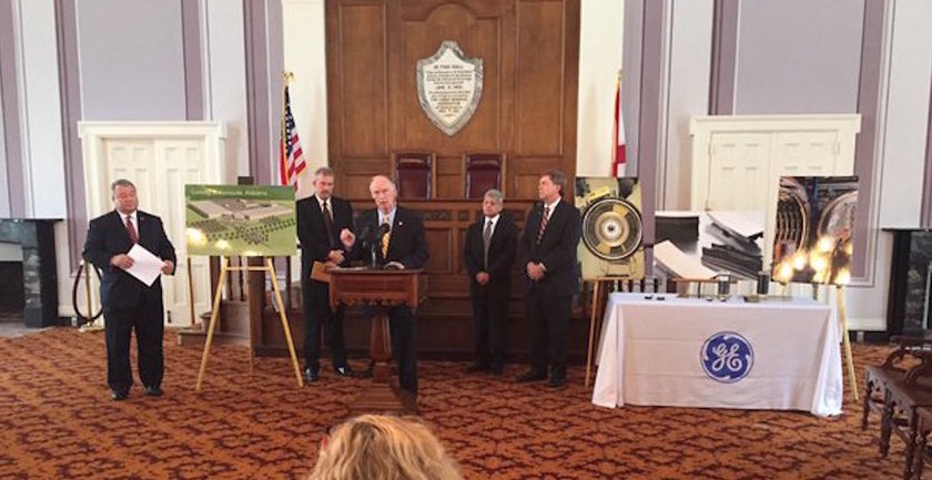 Governor Bentley announces GE's $200 million investment in the Yellowhammer State.