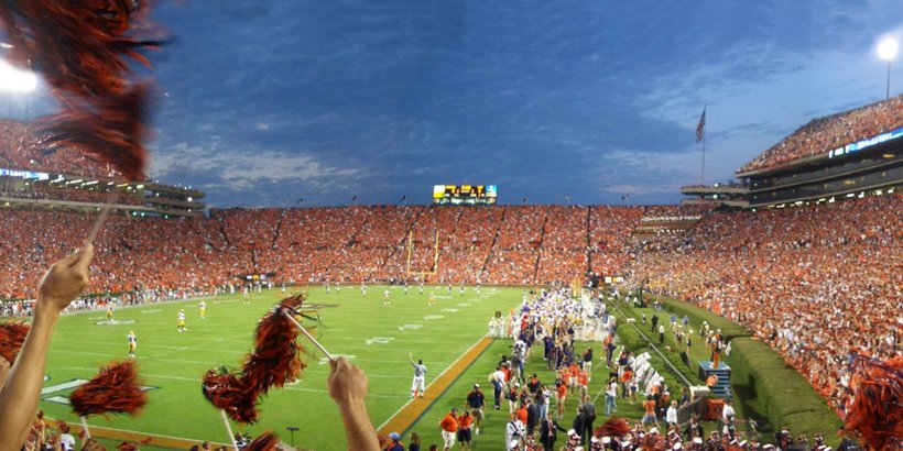 Jordan-Hare Stadium from the Auburn Student Section (Photo: Jordan Armstrong)