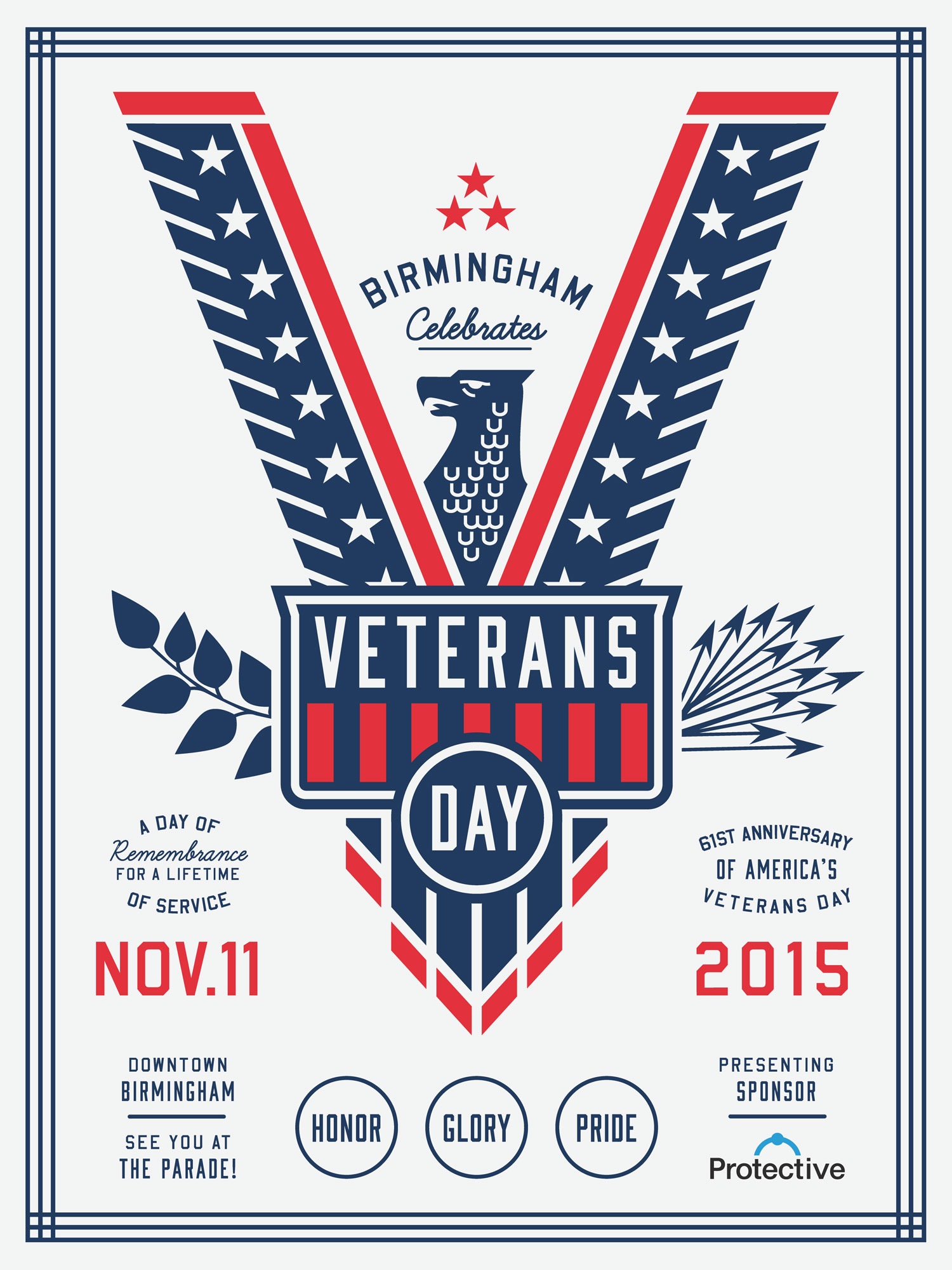 Birmingham Veterans Day Poster 2015