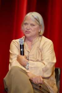 Academy Award-winning actress Louise Fletcher attended a screening of her 1975 film “One Flew over the Cuckoo’s Nest” on Monday, June 2, 2003, at the Academy of Motion Picture Arts and Sciences in Beverly Hills. Fletcher participated in a question and answer session following the screening of the film, which was featured as part of the Academy’s 75th anniversary series “Facets of the Diamond: 75 Years of Best Picture Winners.”