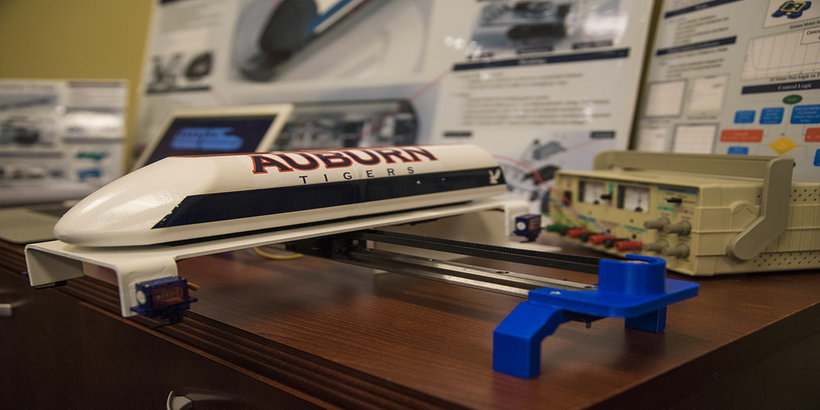 Auburn University's Hyperloop concept (Photo: Auburn)