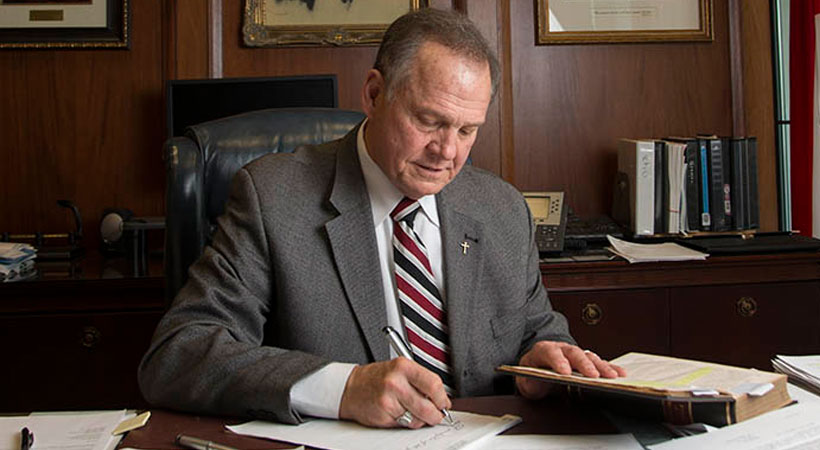 Alabama Supreme Court Chief Justice Roy Moore