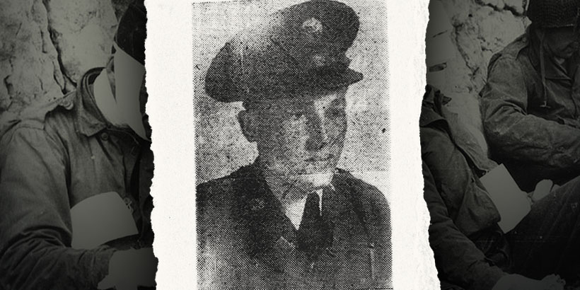 Staff Sgt. Andrew Leon Bowden, age 22, died in 1945 during WWII (Photo: Enterprise Ledger photo)