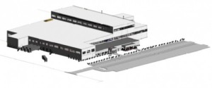 This rendering shows what the new $80 million Katmek plant will look like. (contributed)