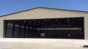 Sierra Nevada is building two hangars in Huntsville for aircraft modification and upgrade. (Image: Sierra Nevada Corp.)