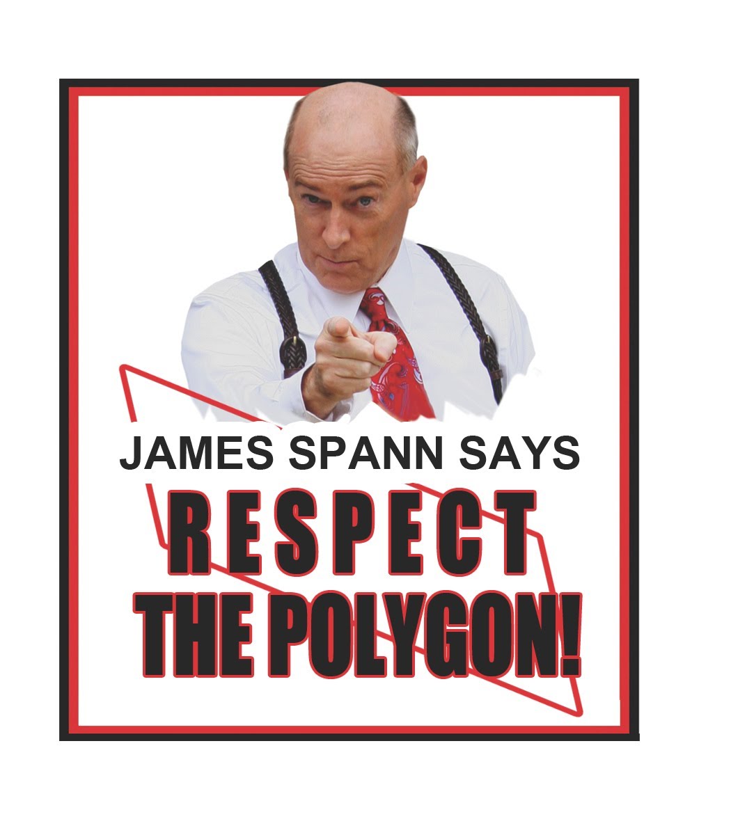 James Spann respect the polygon