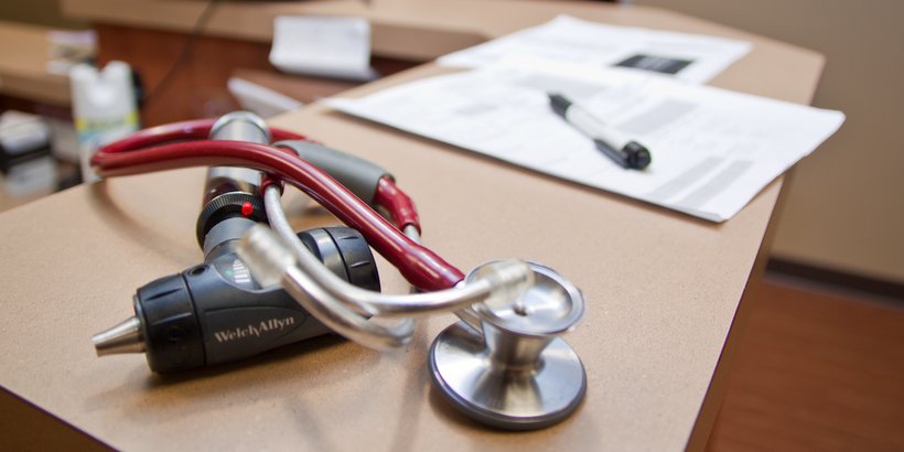 A new study shows doctors are spending as much as two-thirds of their time doing paperwork. (Photo: Connor Tarter) 