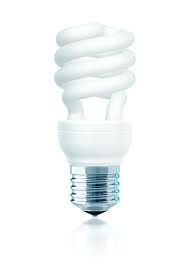 Compact fluorescents last longer than standard bulbs. (file) 