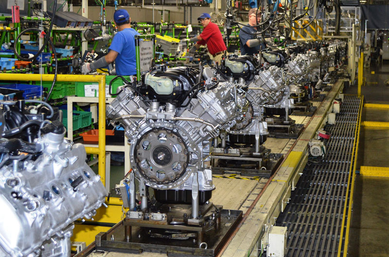 Toyota's Alabama engine plant, which now employs 1,350, has been in constant growth mode. (Image: Toyota)