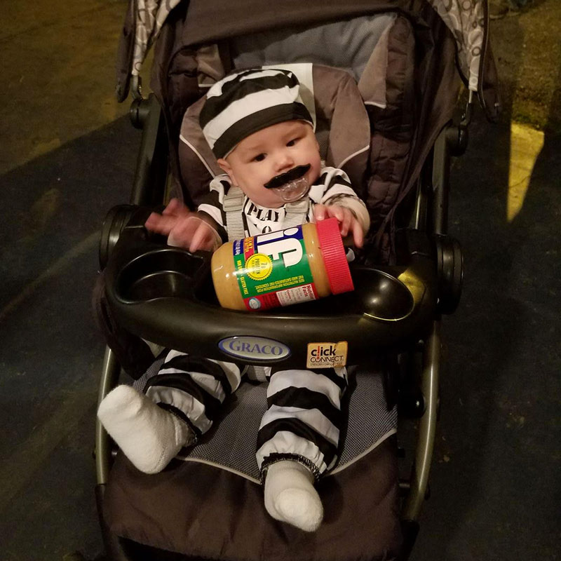 Baby prisoner 2024 halloween costume