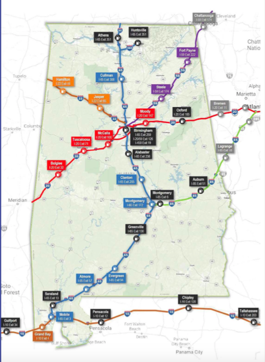 Alabama’s Electric Revolution: A Guide To EV Charging In The Yellowhammer State