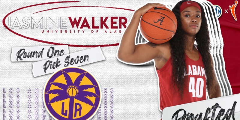 Jeff Davis' Jasmine Walker drafted to Los Angeles Sparks in 2021