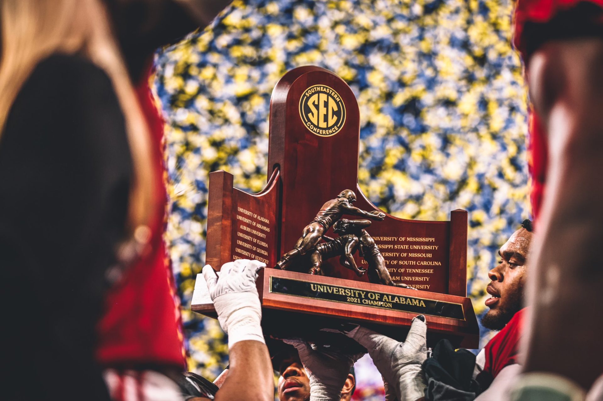 Alabama hammers for second consecutive SEC championship