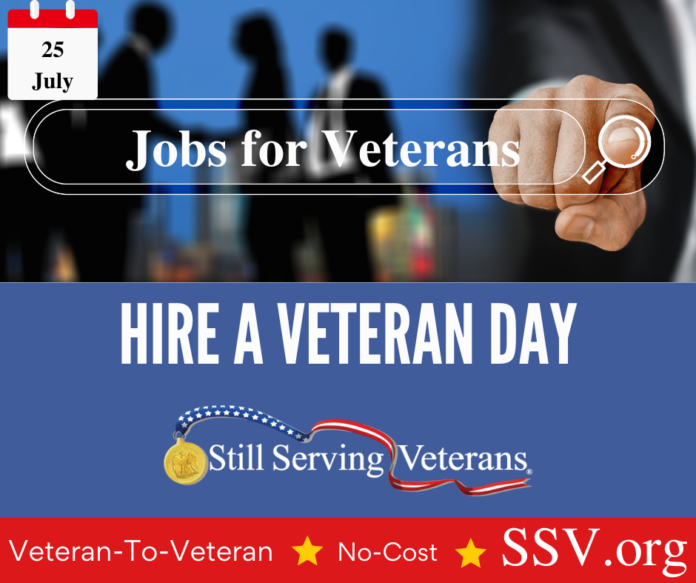 Veterans saluted as 'ideal employees' on Hire a Veteran Day ...