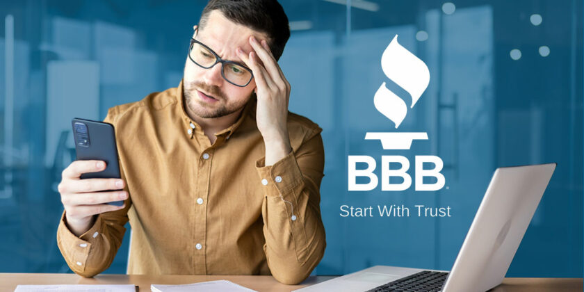 Better Business Bureau Alerts Public To Impostor Scams Yellowhammer News   Better Business Bureau Scam Alert 1 840x420 