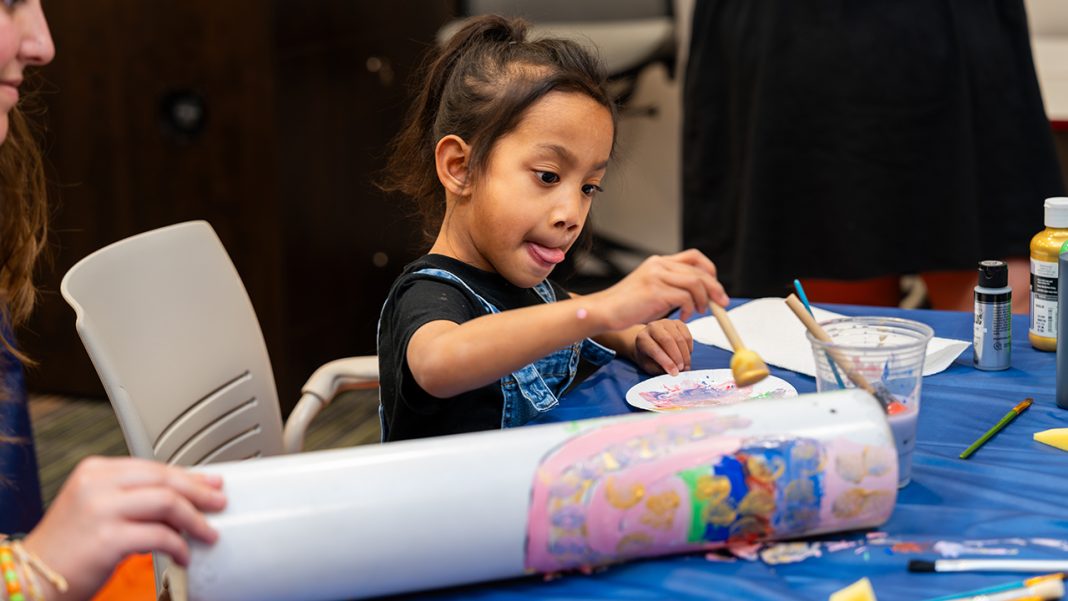 'It always goes back to people': Auburn rocketry team visits Children's ...