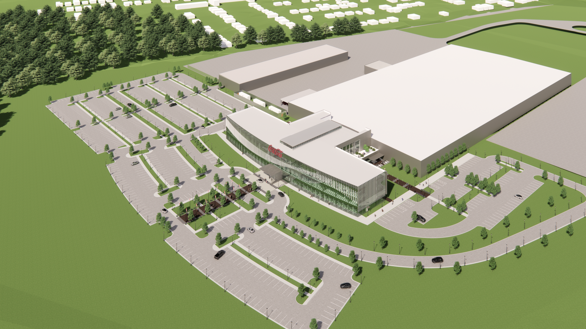 New $330M Coca-Cola facility to include bottling, corporate and sales ...