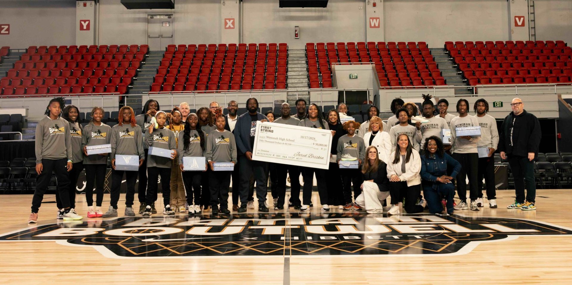 Wenonah High School's basketball programs receive 50,000 donation
