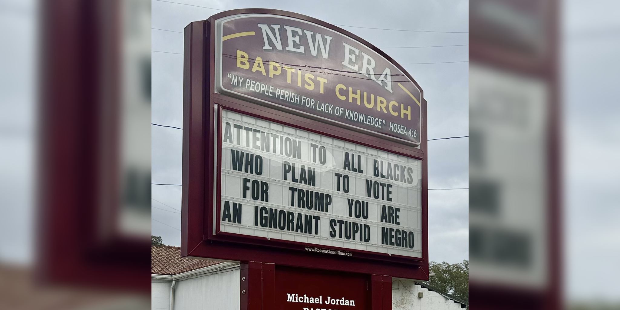 Birmingham Church Targets Black Trump Supporters Ahead Of Election Day