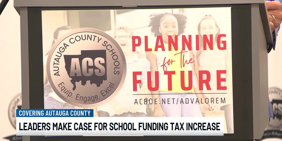 Autauga County voters face decision on property tax hike for schools