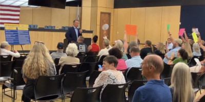 Barry Moore says left-wing agitators tried to 'hijack' public town hall in Daphne: 'I don’t mind facing the heat straight on'