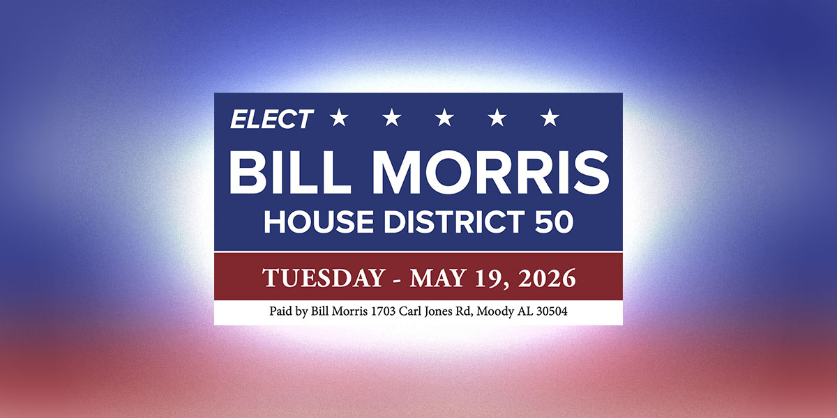Bill Morris announces candidacy for Alabama House District 50