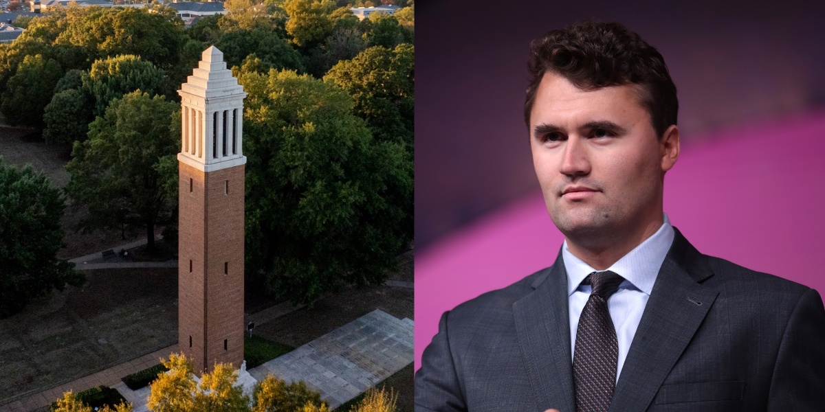 Charlie Kirk the University of Alabama