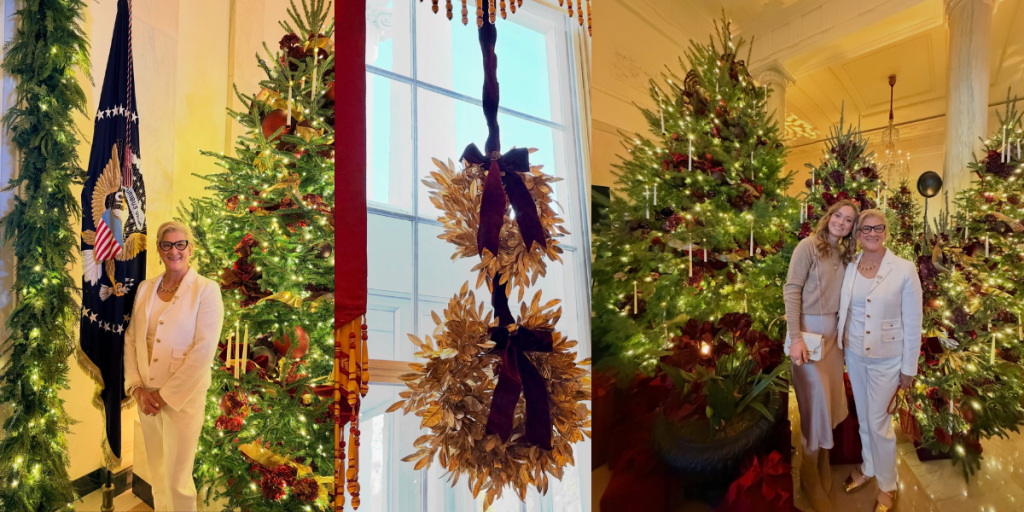 Tuscaloosa florist White House Christmas.