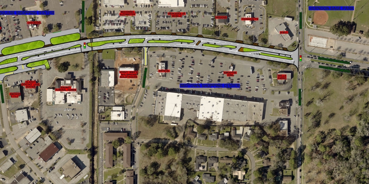 Construction set to begin on $14 million Dauphin Street corridor improvement project in Mobile