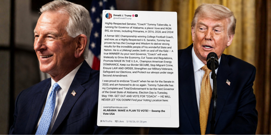 Tommy Tuberville Donald Trump