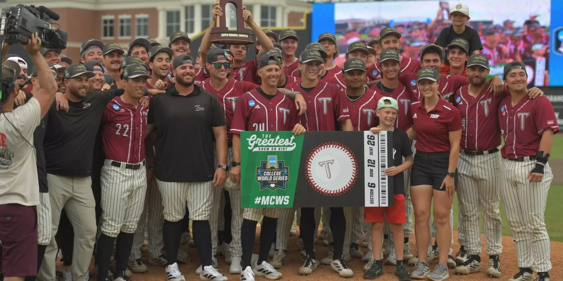 Troy Trojans headed to College World Series for first time in program history