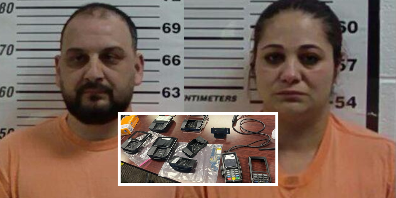 ‘We are looking for you’: Romanian pair accused of planting Birmingham card skimmers nabbed on I-55 with fake cards and cash, now facing federal charges