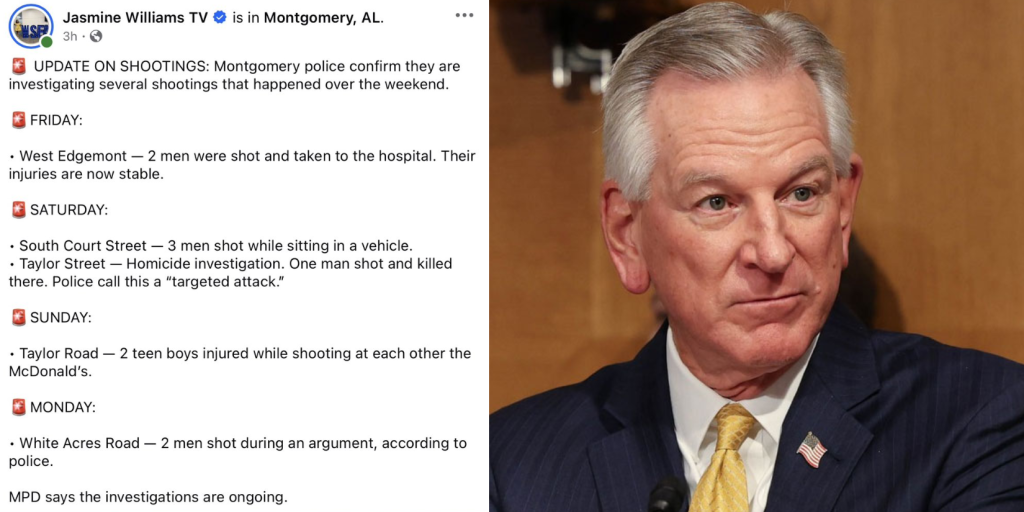 Tuberville Montgomery crime